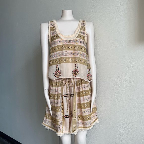 NEW ROMANTICS X FREE PEOPLE SUMMER DRESS - Picture 1 of 5
